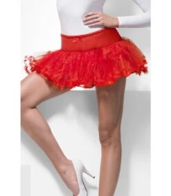 Tulle Petticoat, Red