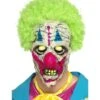 UV Black Light Clown Mask, Multi-Coloured