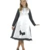 Victorian Maid Costume, Blue & White
