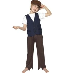 Victorian Poor Peasant Boy Kit, Brown