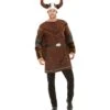 Viking Barbarian Costume, Brown