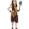 Viking Girl Costume, Brown