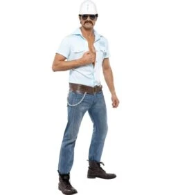Village People Construction Worker Costume