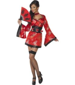 Vodka Geisha Costume, Red
