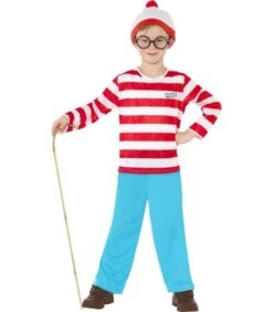 Where's Wally? Costume, Red & White