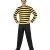 Where's Wally? Odlaw Costume, Black & Yellow