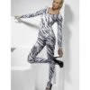 Zebra Print Bodysuit, Black & White