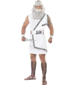 Zeus Costume, White