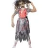 Zombie Bride Costume, Grey