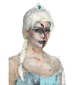 Zombie Froze To Death Wig, White