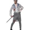 Zombie Gent Costume, Grey