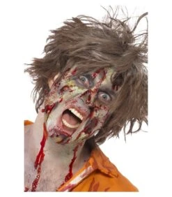 Smiffys Make-Up FX, Complete Zombie Kit, Facepaint