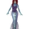 Zombie Mermaid Costume, Purple
