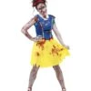 Zombie Miss Snow Costume, Multi-Coloured