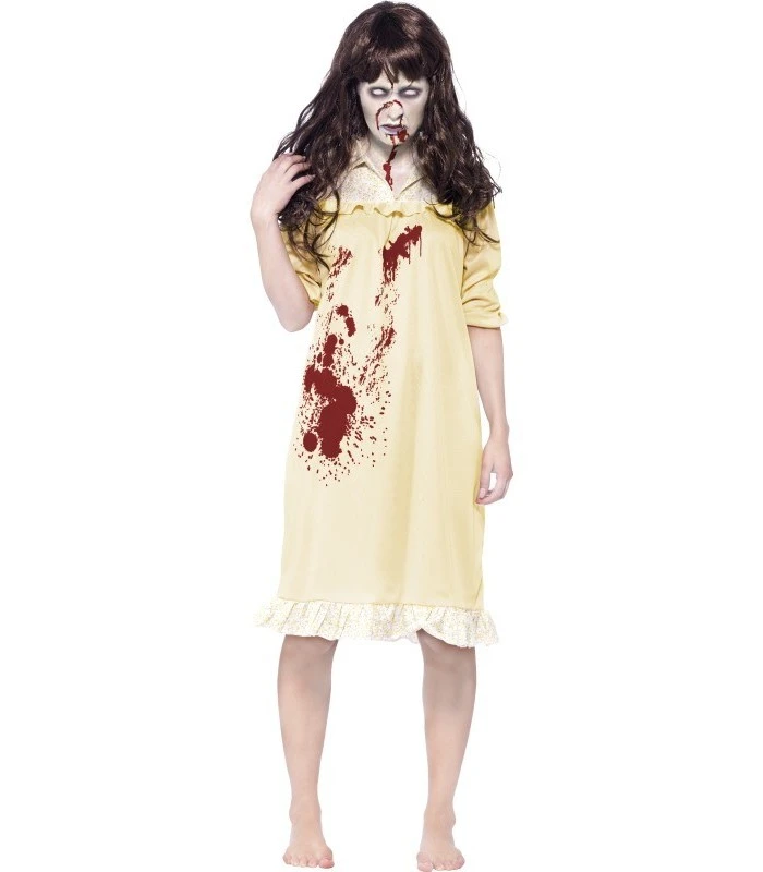 Zombie Sinister Dreams Costume, Yellow 1 Zombie Sinister Dreams Costume, Yellow