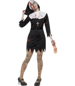 Zombie Sister Costume, Black